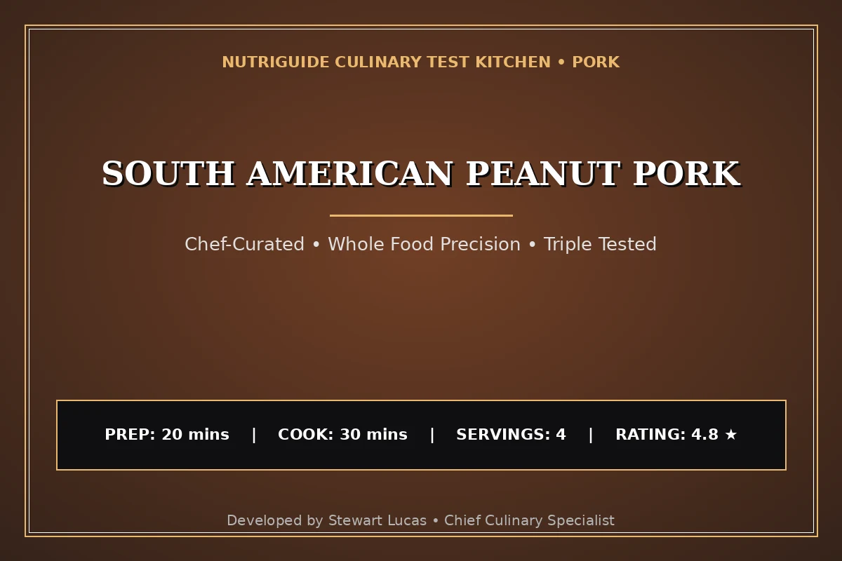 South American Peanut Pork
