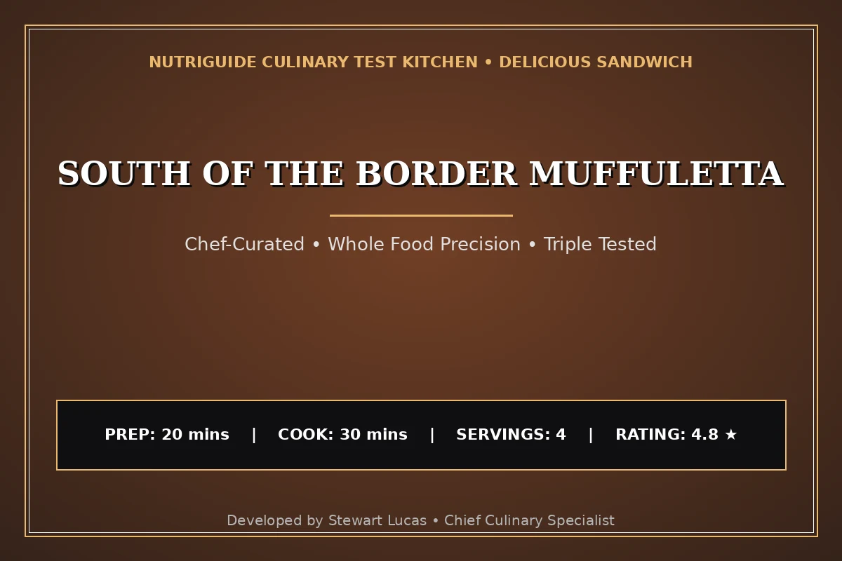 South Of The Border Muffuletta