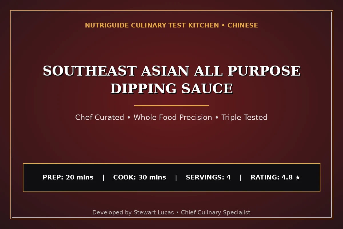 Southeast Asian All Purpose Dipping Sauce
