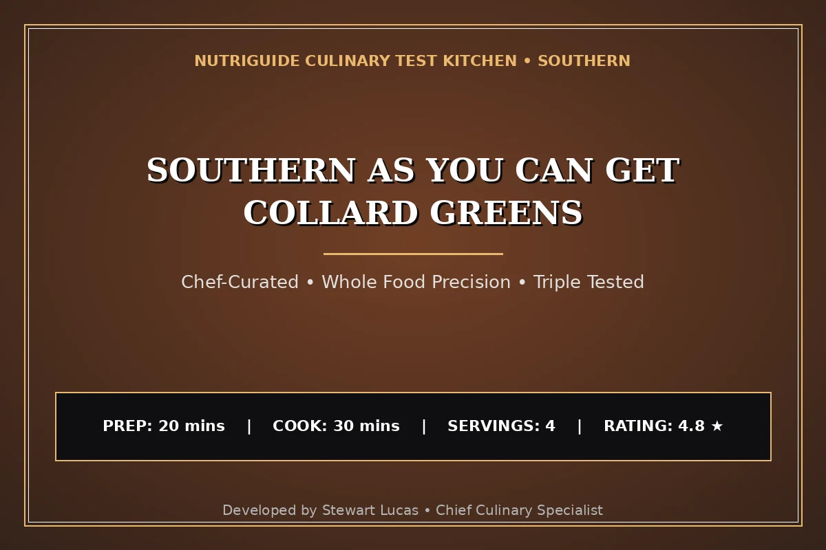 Southern As You Can Get Collard Greens