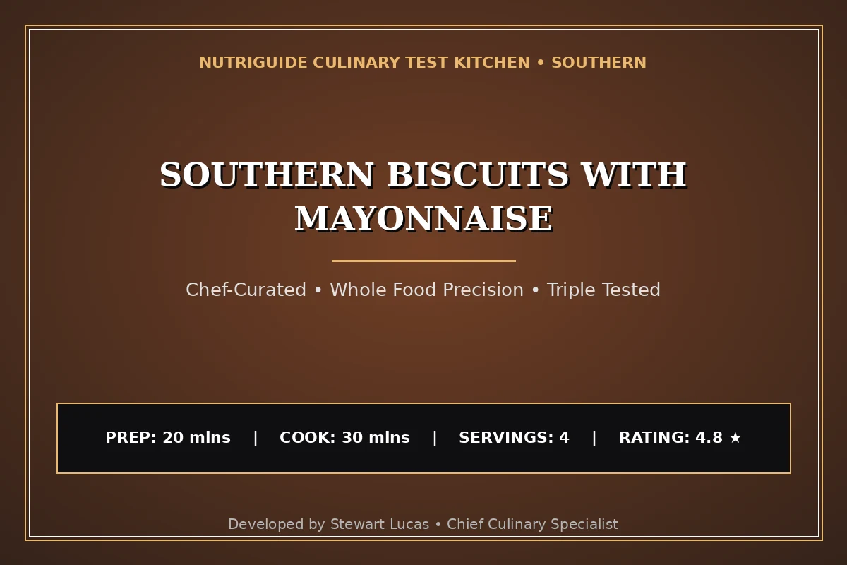 Southern Biscuits With Mayonnaise