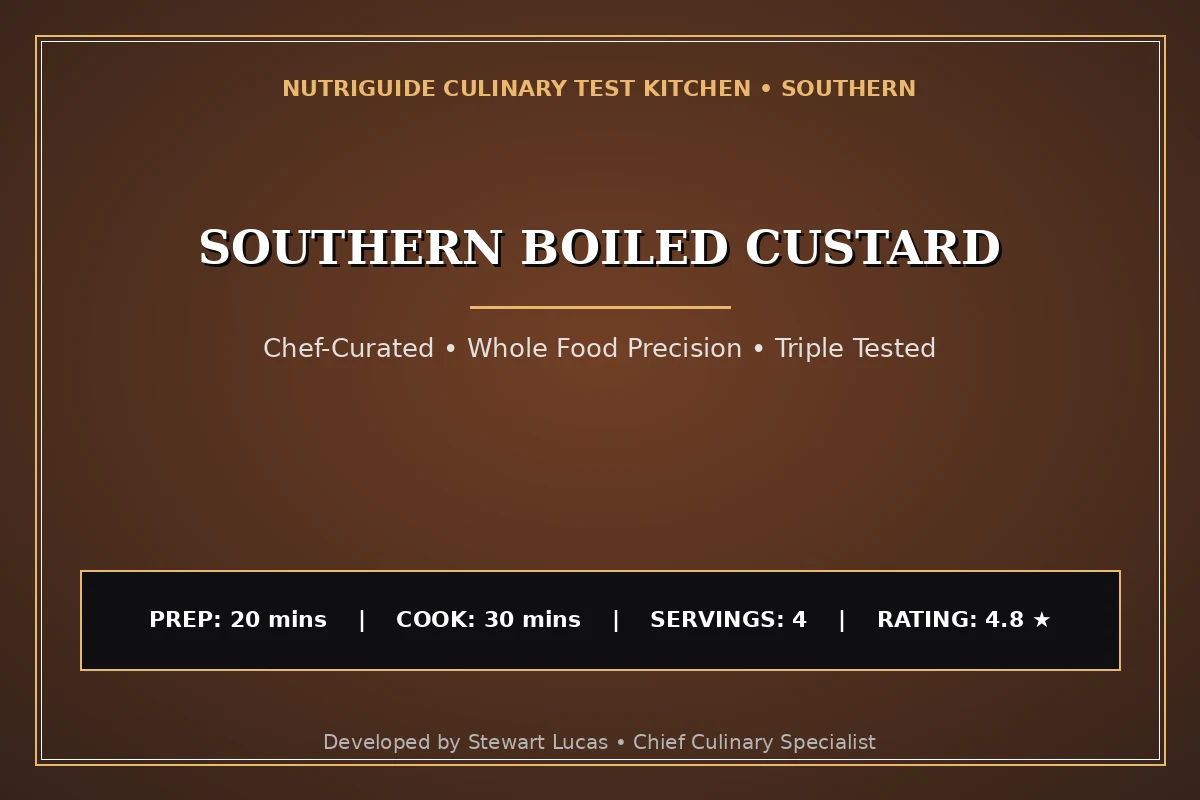 Southern Boiled Custard