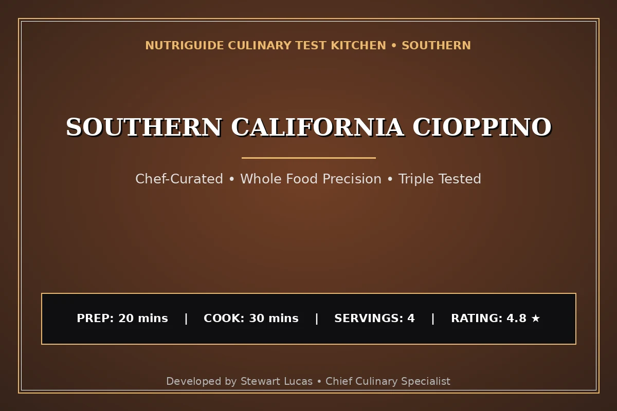Southern California Cioppino