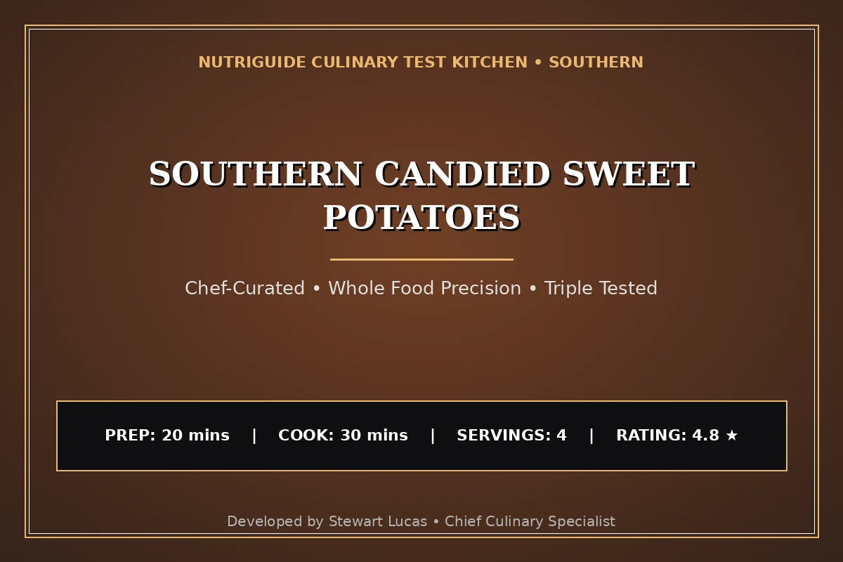 Southern Candied Sweet Potatoes