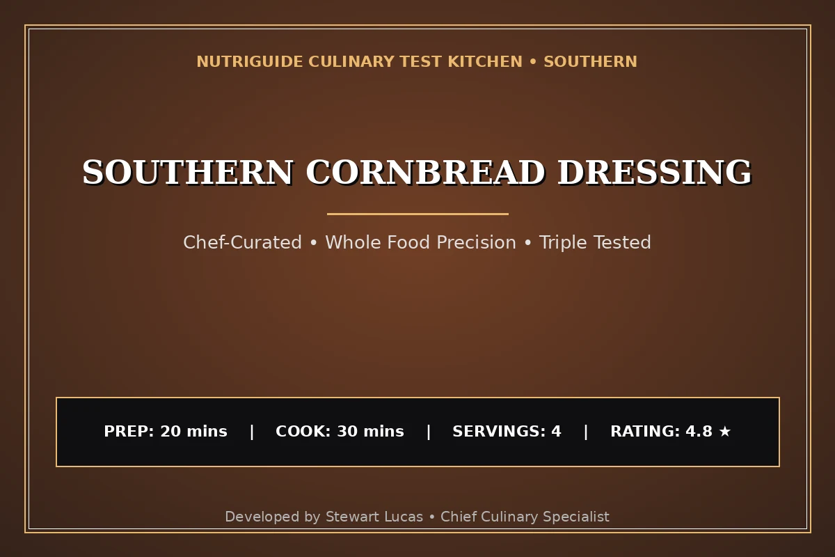 Southern Cornbread Dressing