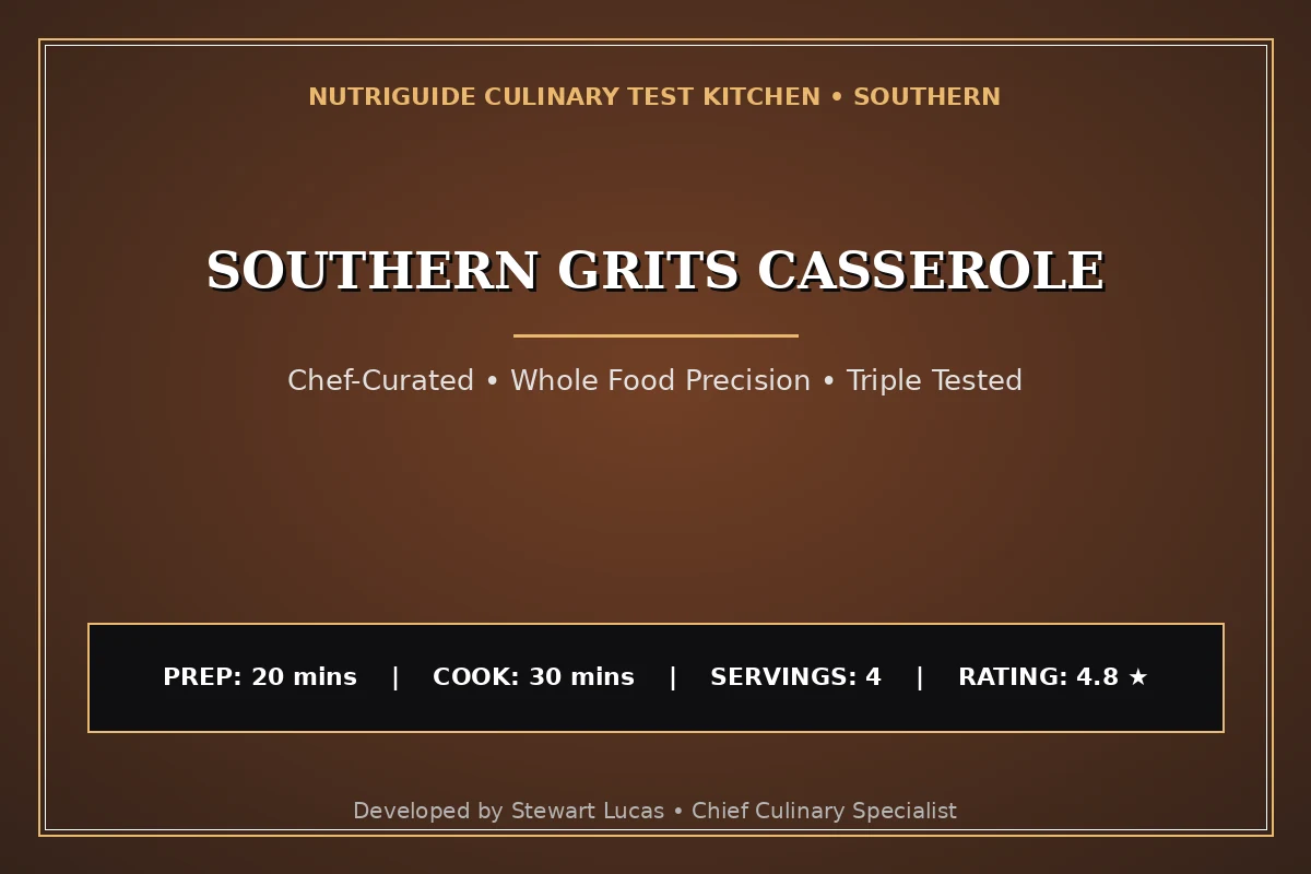 Southern Grits Casserole