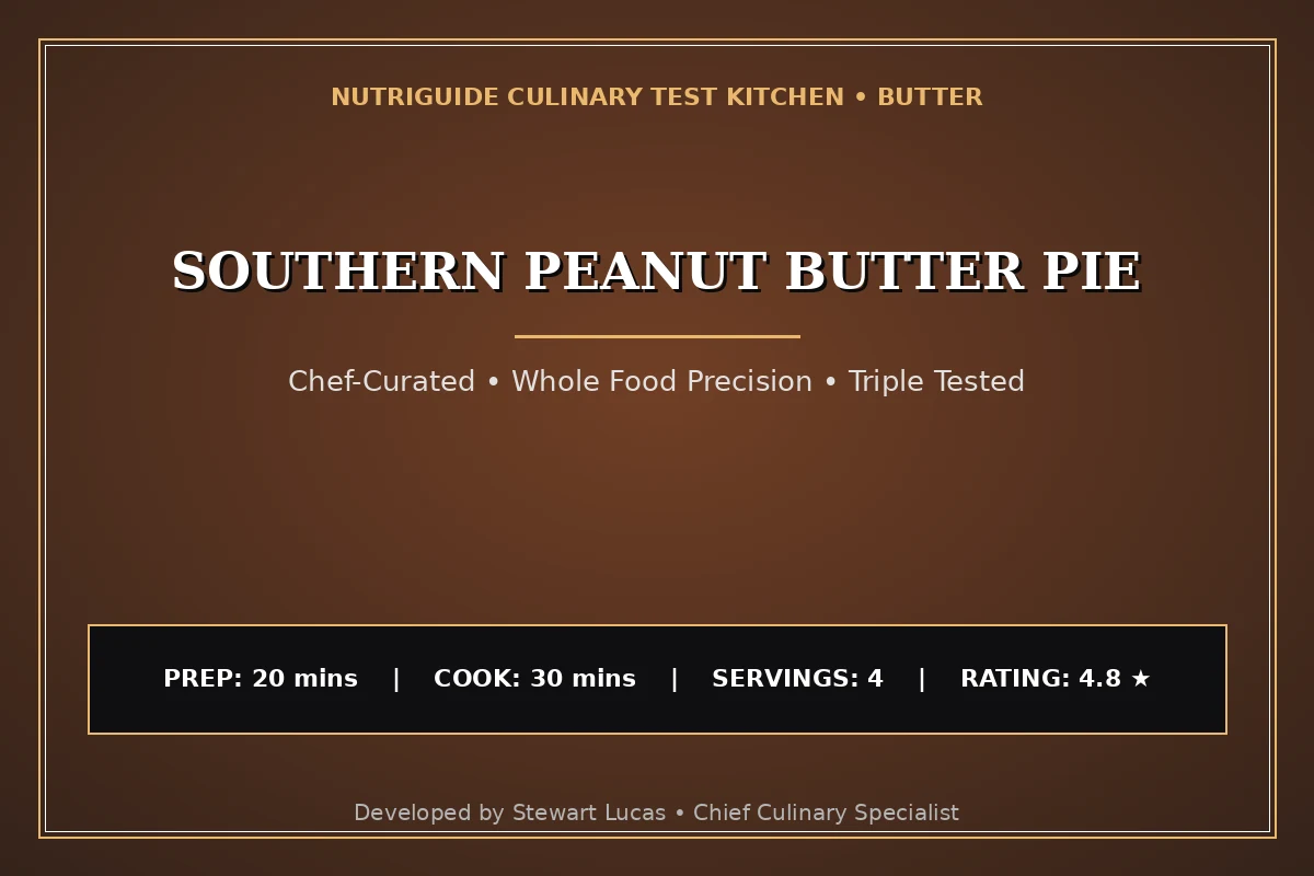 Southern Peanut Butter Pie