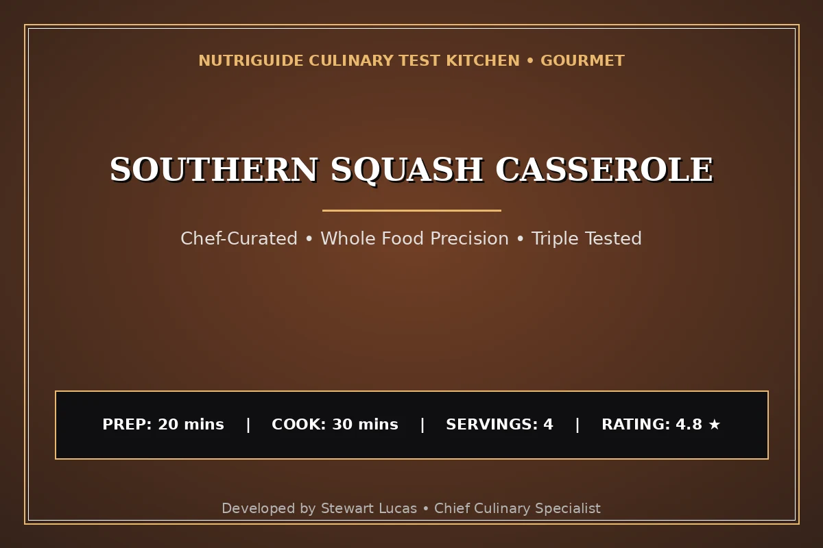 Southern Squash Casserole