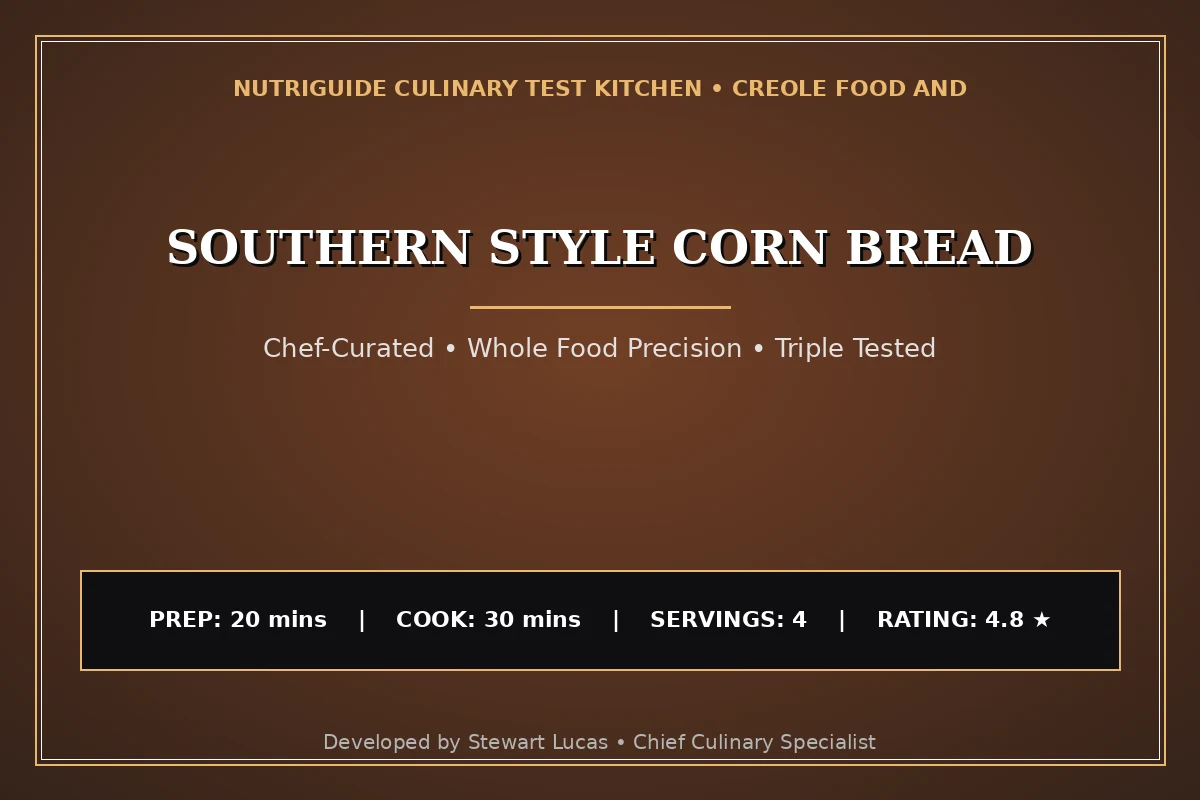 Southern Style Corn Bread