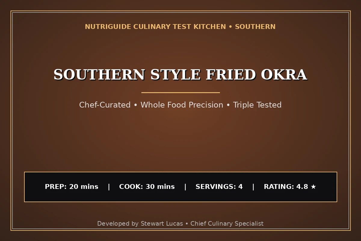 Southern Style Fried Okra