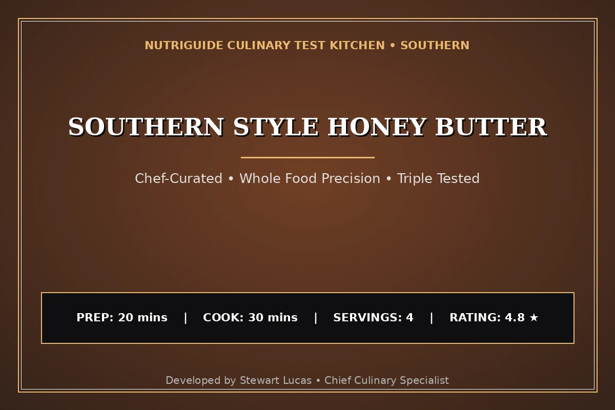 Southern Style Honey Butter