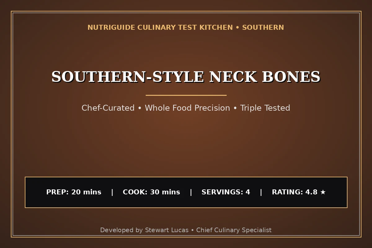 Southern-Style Neck Bones