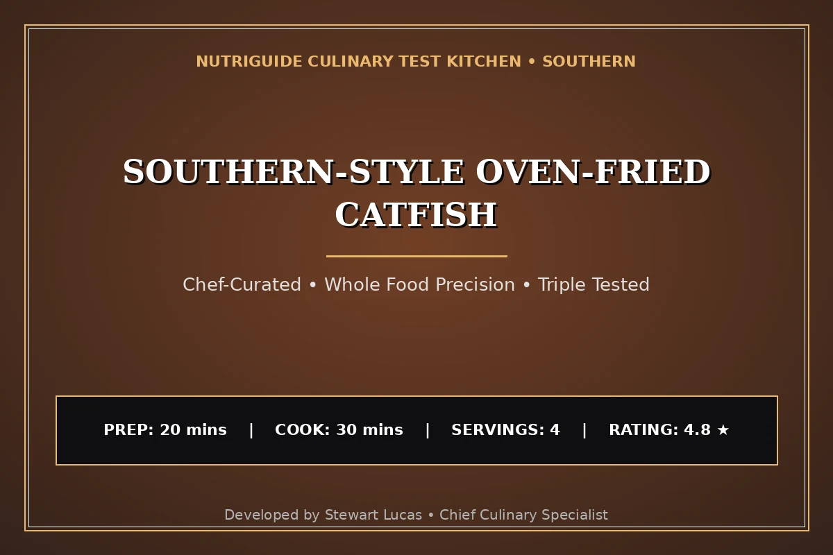 Southern-Style Oven-Fried Catfish