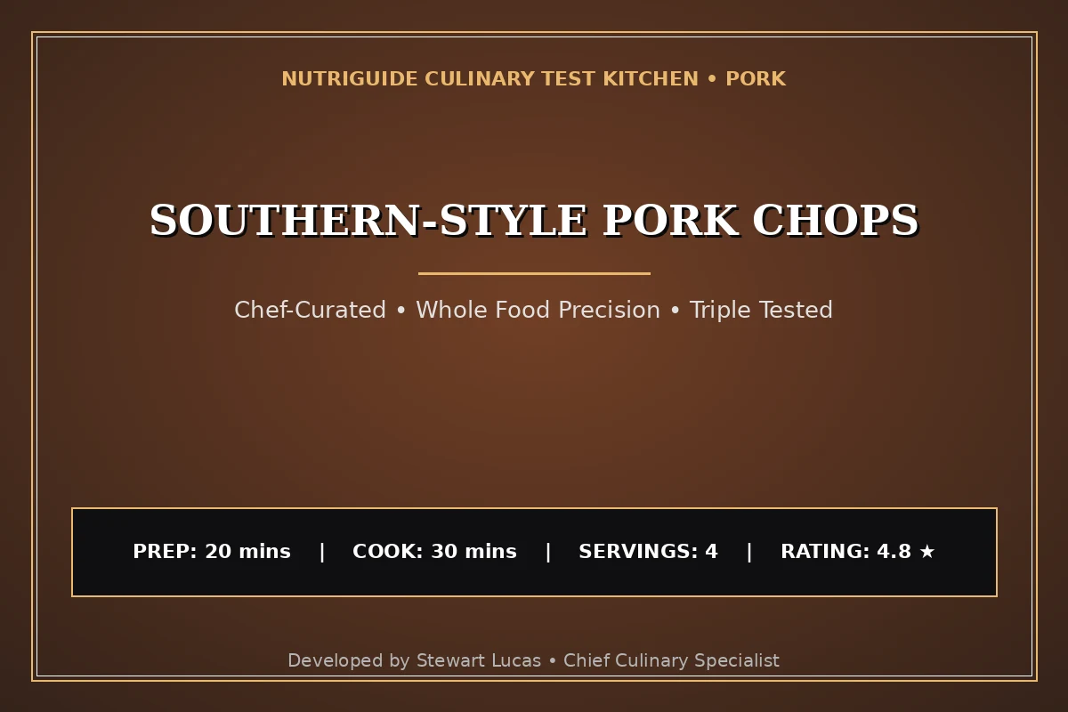 Southern-Style Pork Chops