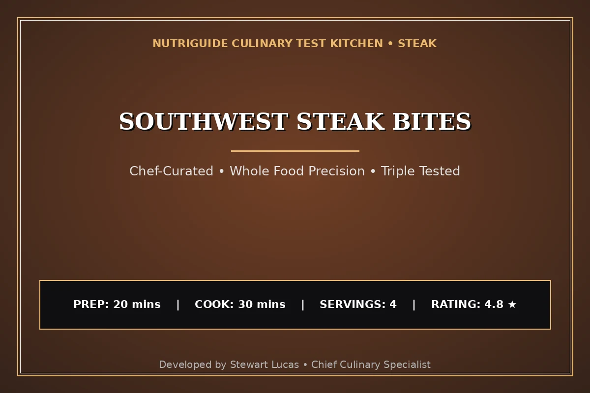 Southwest Steak Bites