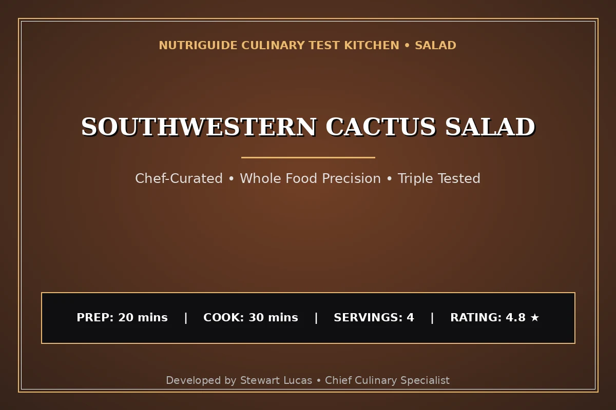 Southwestern Cactus Salad