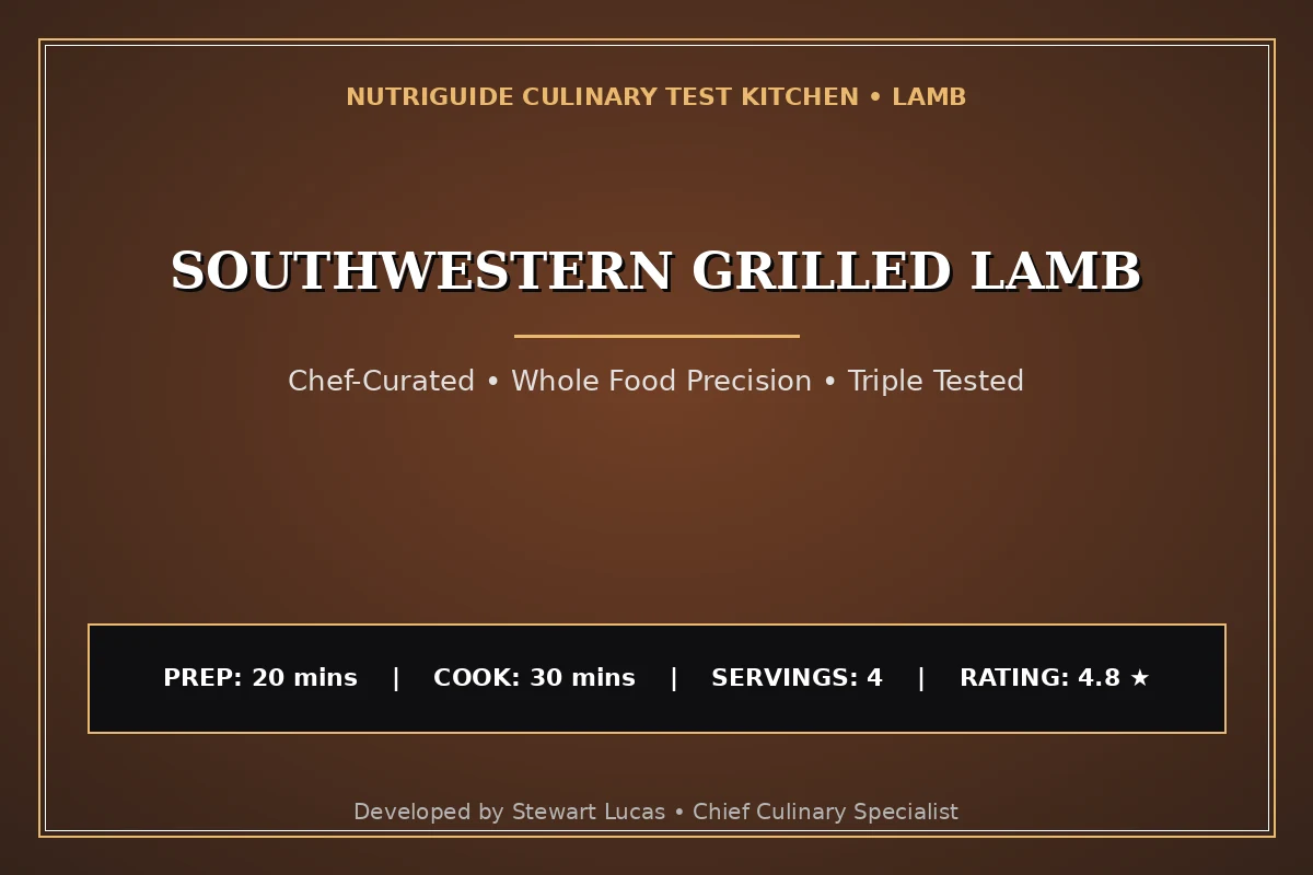 Southwestern Grilled Lamb
