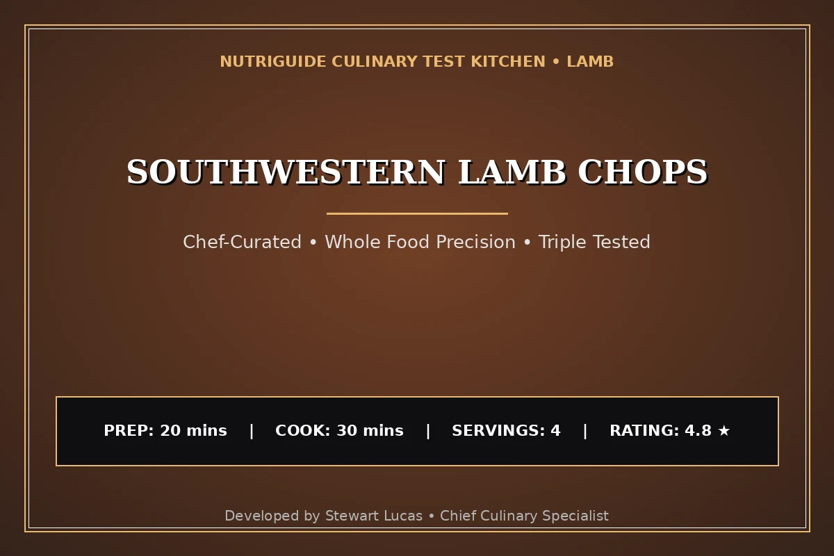 Southwestern Lamb Chops