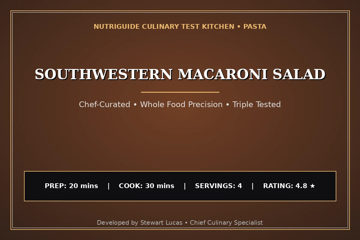 Southwestern Macaroni Salad