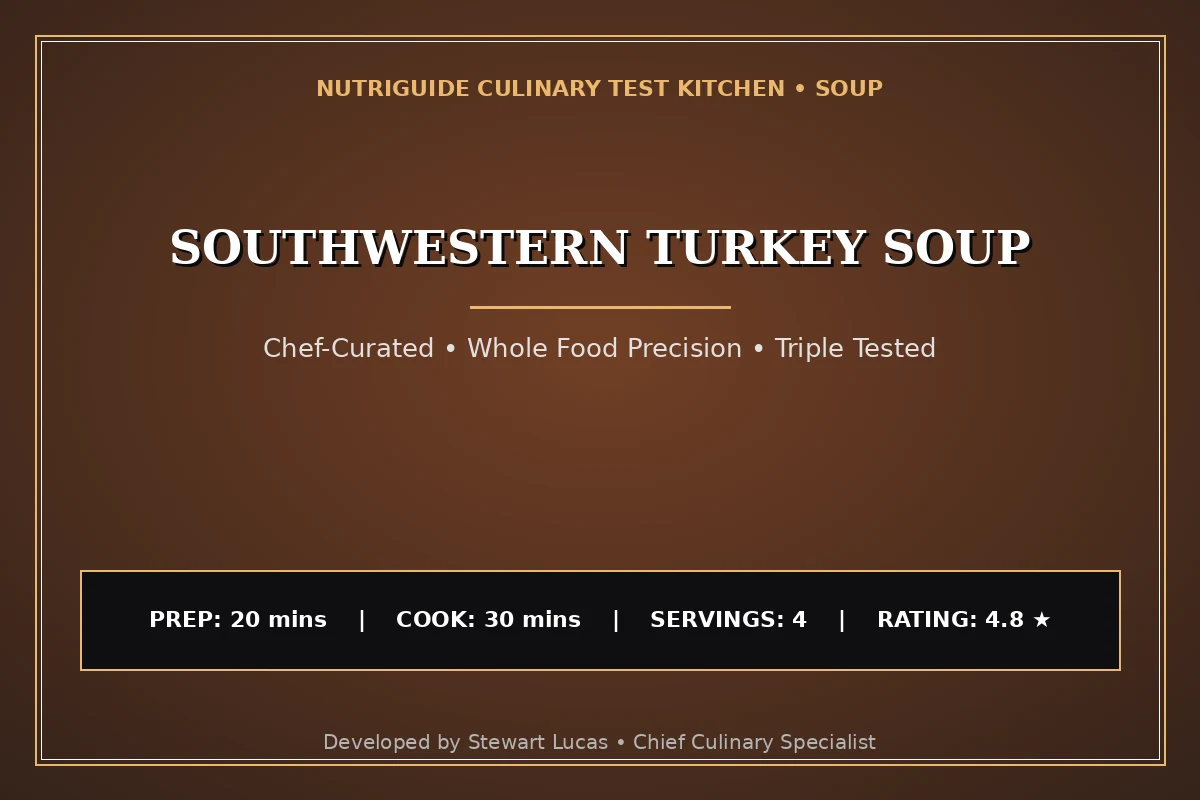 Southwestern Turkey Soup