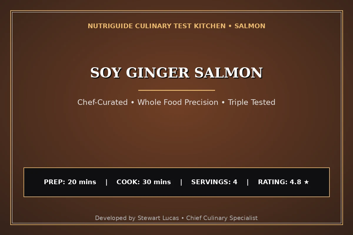 Soy Ginger Salmon