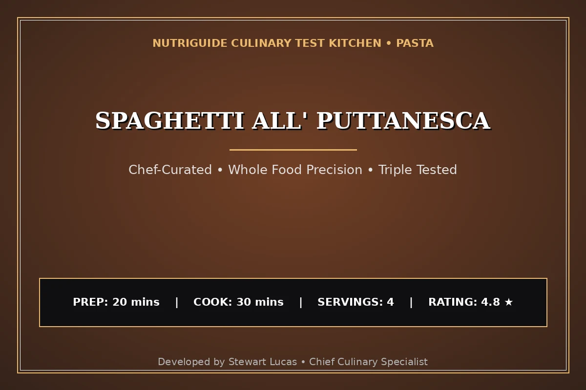 Spaghetti All' Puttanesca