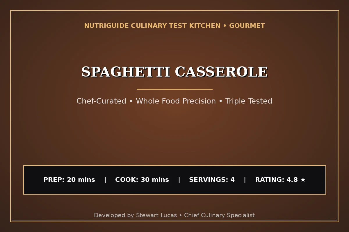 Spaghetti Casserole