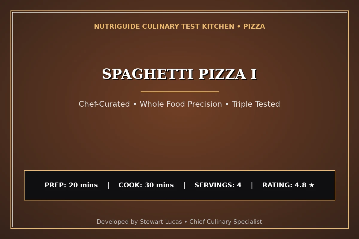Spaghetti Pizza I