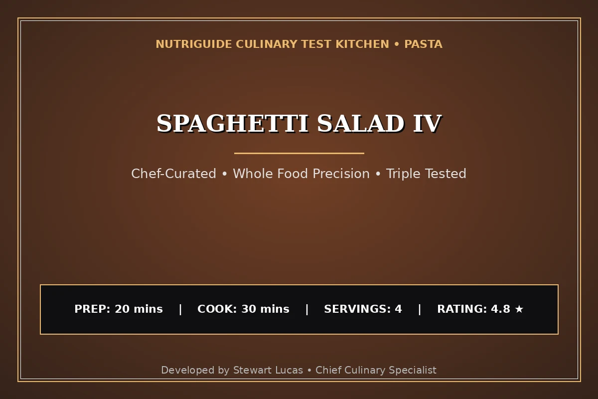 Spaghetti Salad Iv