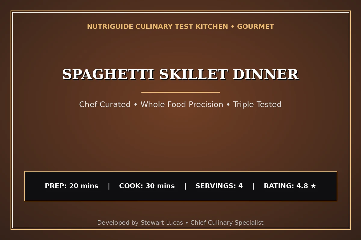 Spaghetti Skillet Dinner