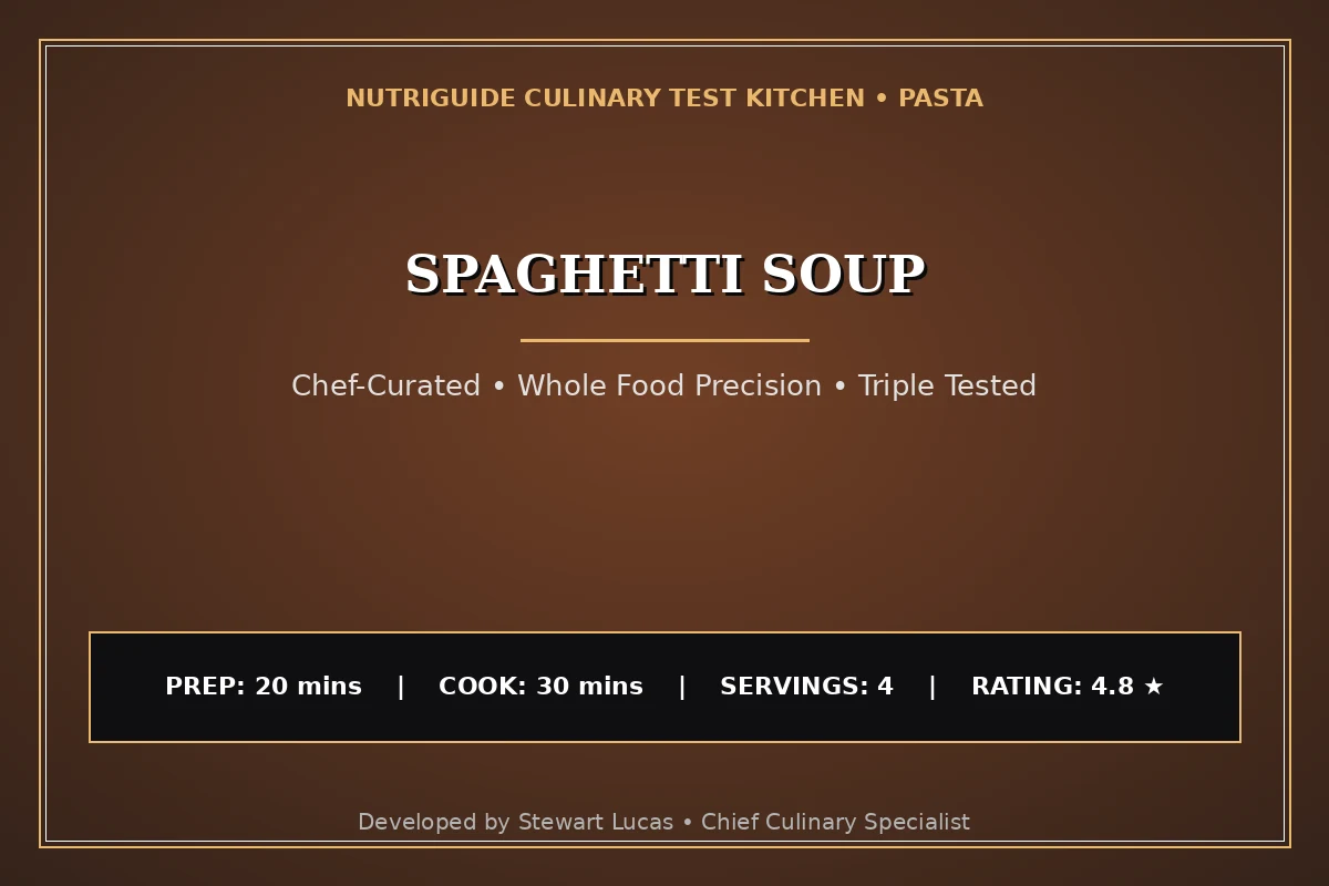 Spaghetti Soup