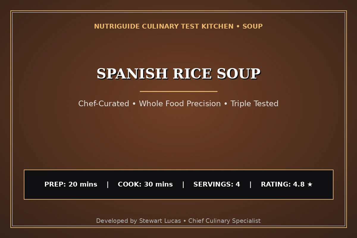 Spanish Rice Soup