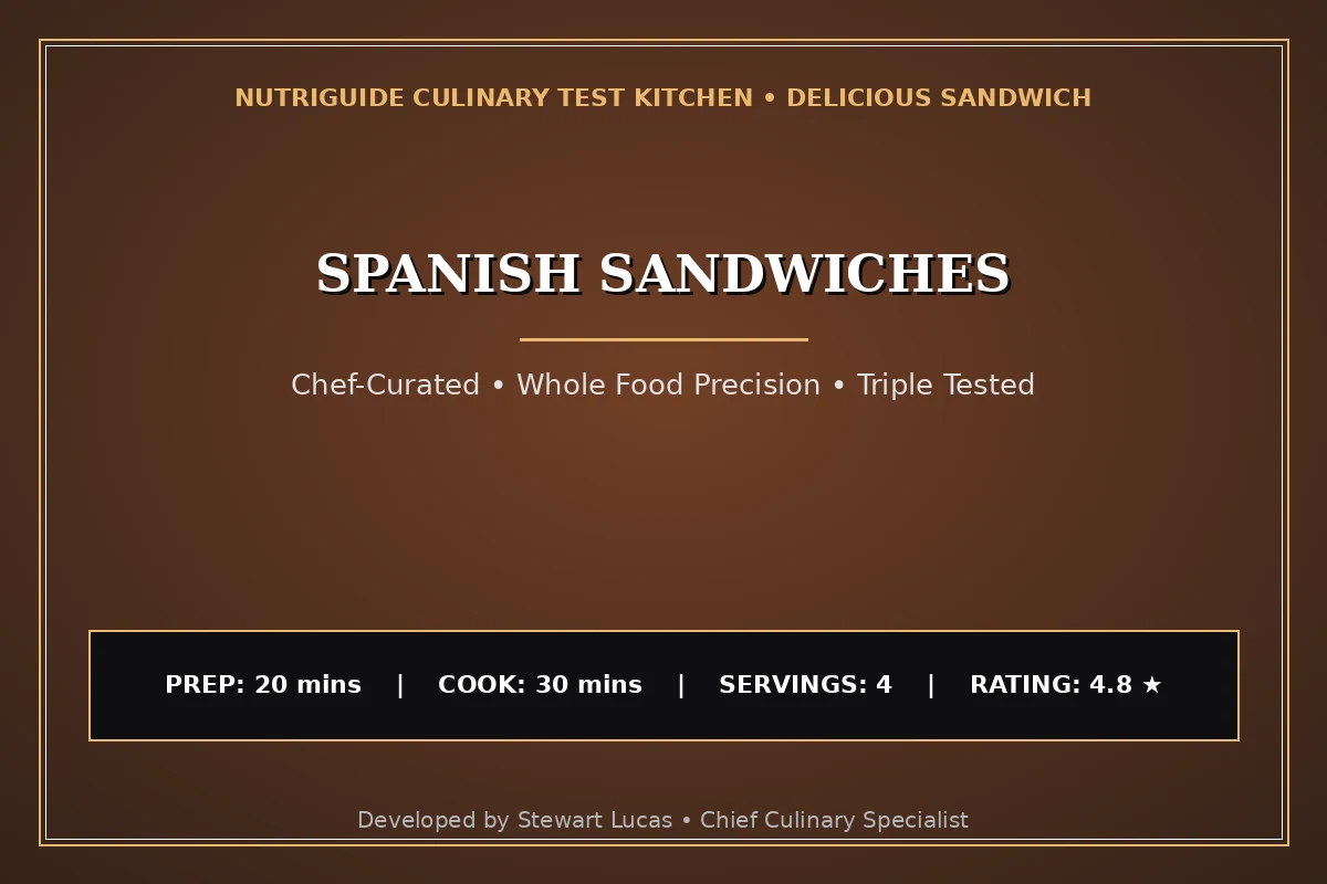 Spanish Sandwiches