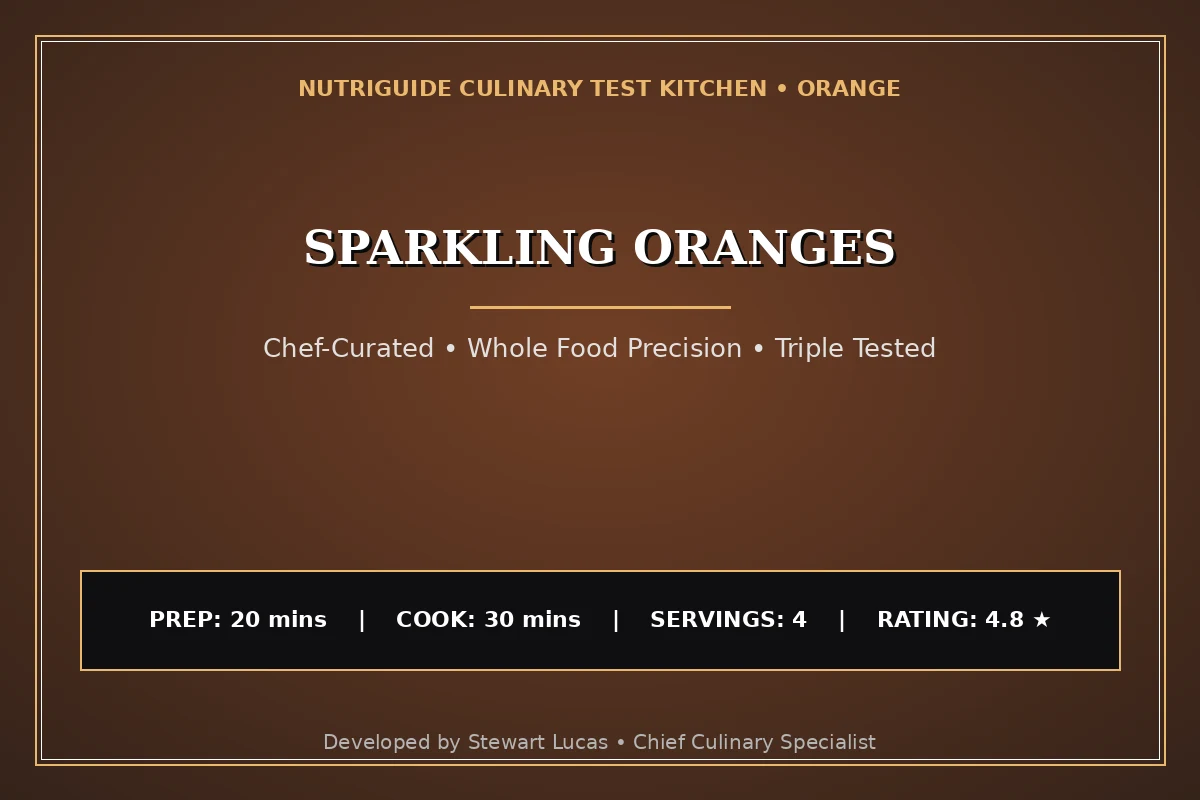 Sparkling Oranges