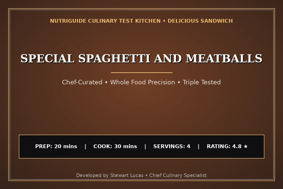 Special Spaghetti And Meatballs