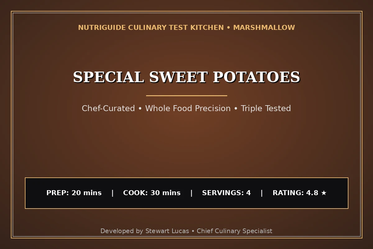 Special Sweet Potatoes
