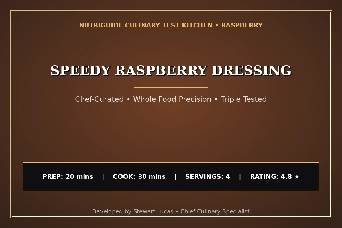 Speedy Raspberry Dressing