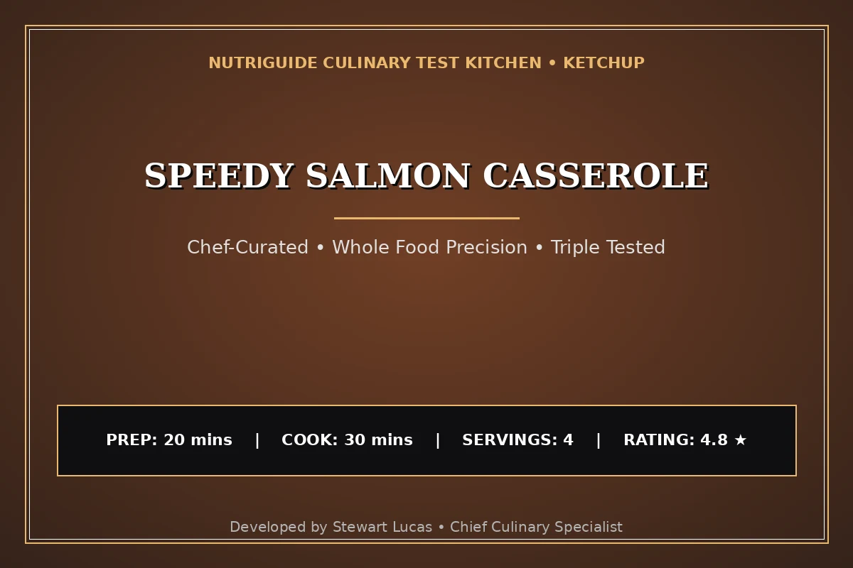 Speedy Salmon Casserole