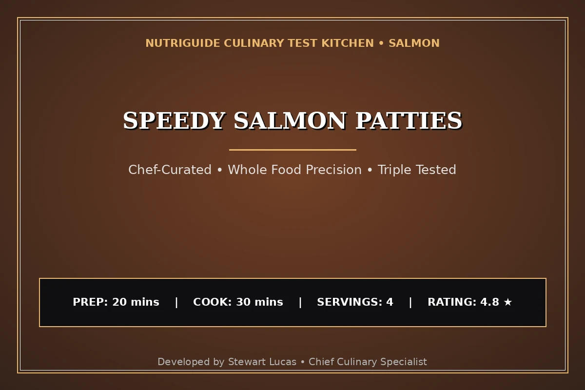 Speedy Salmon Patties