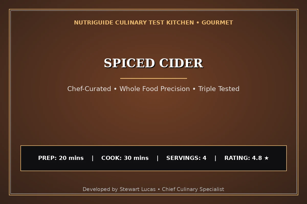 Spiced Cider