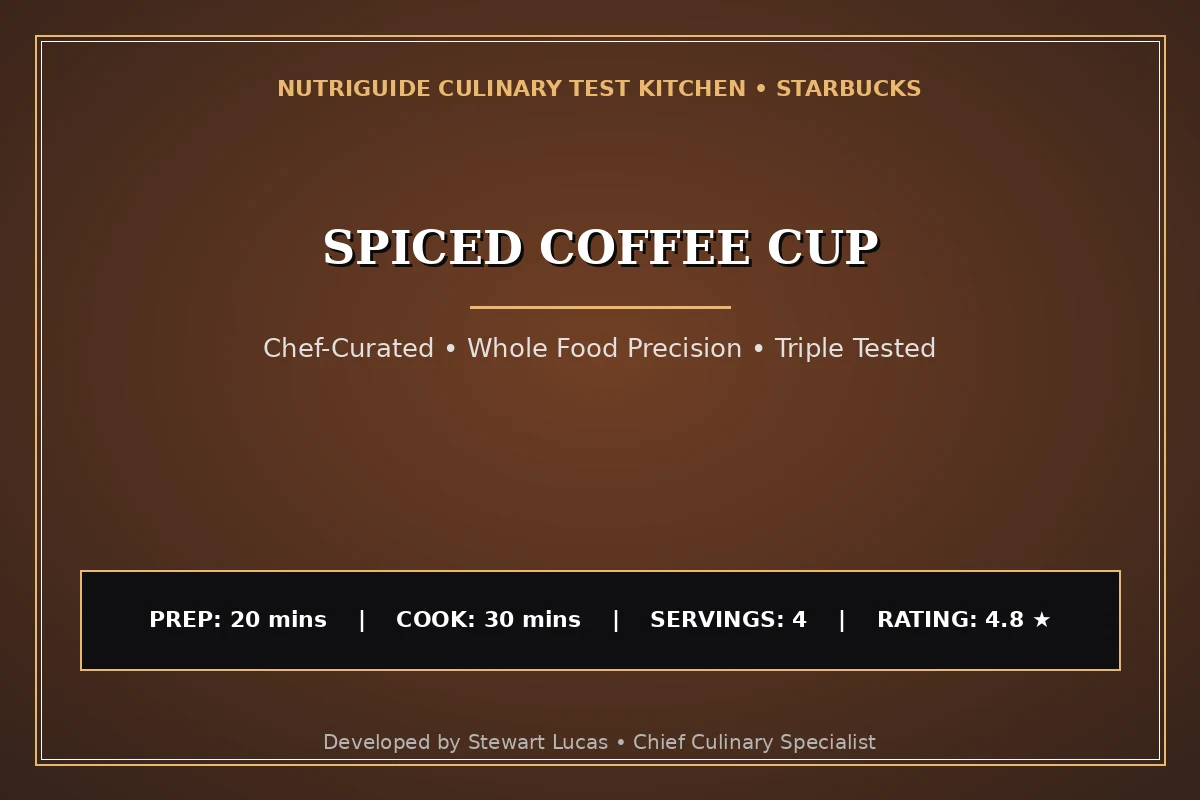 Spiced Coffee Cup