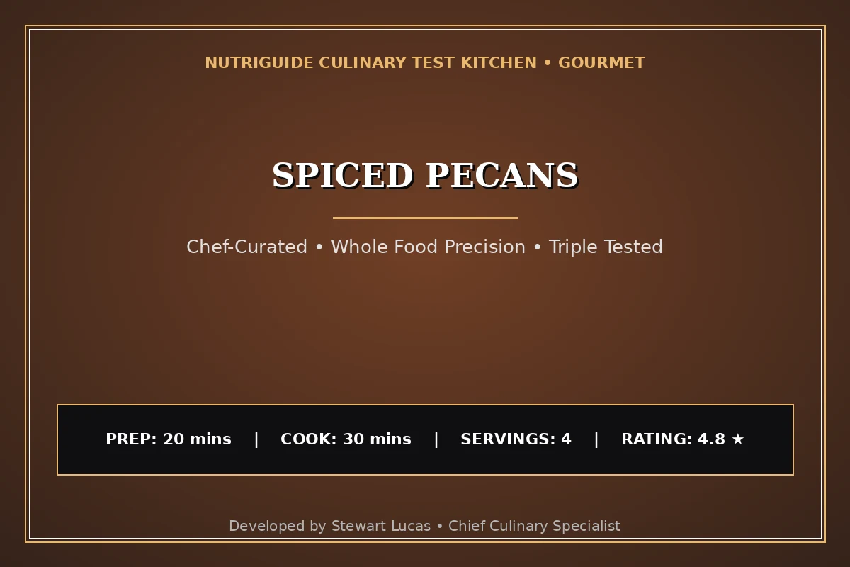 Spiced Pecans