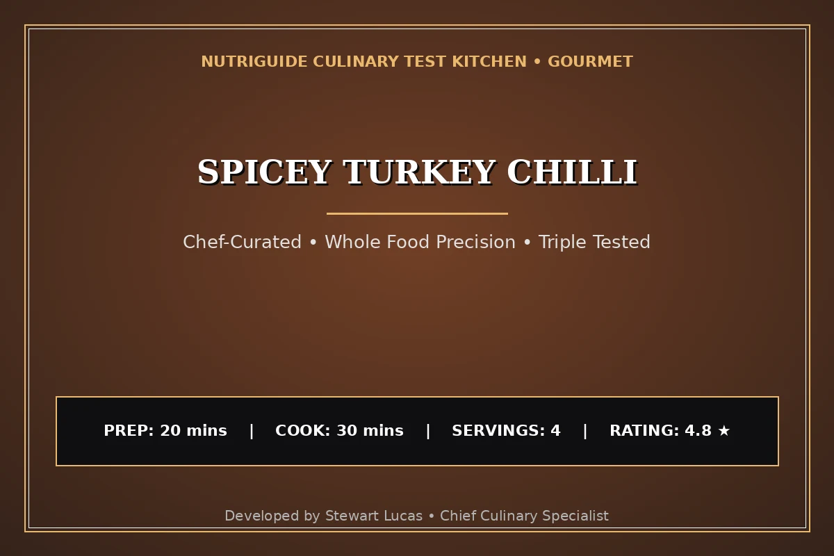 Spicey Turkey Chilli