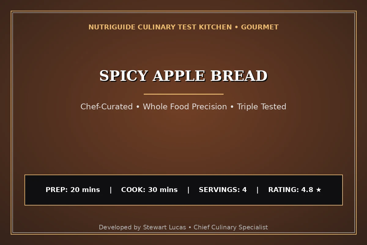 Spicy Apple Bread
