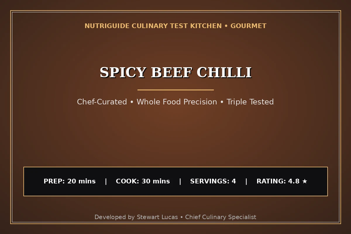 Spicy Beef Chilli