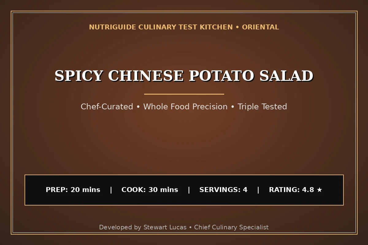 Spicy Chinese Potato Salad