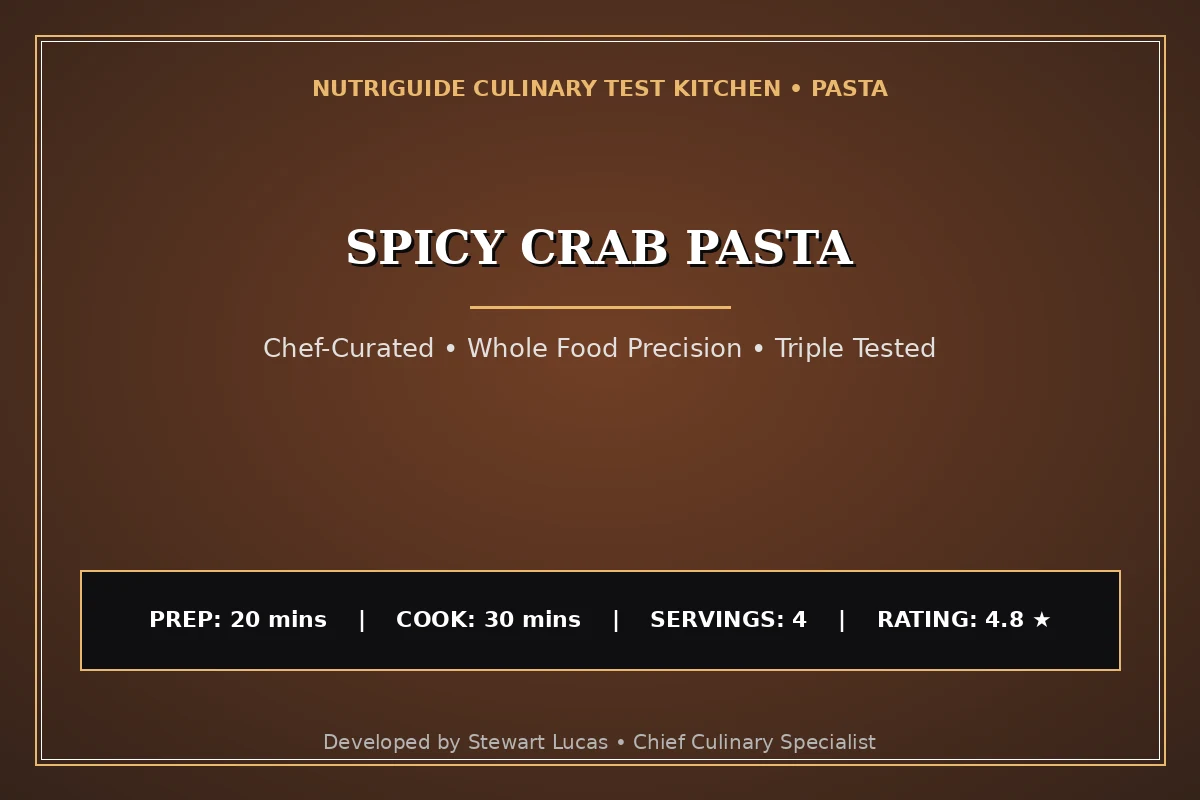 Spicy Crab Pasta