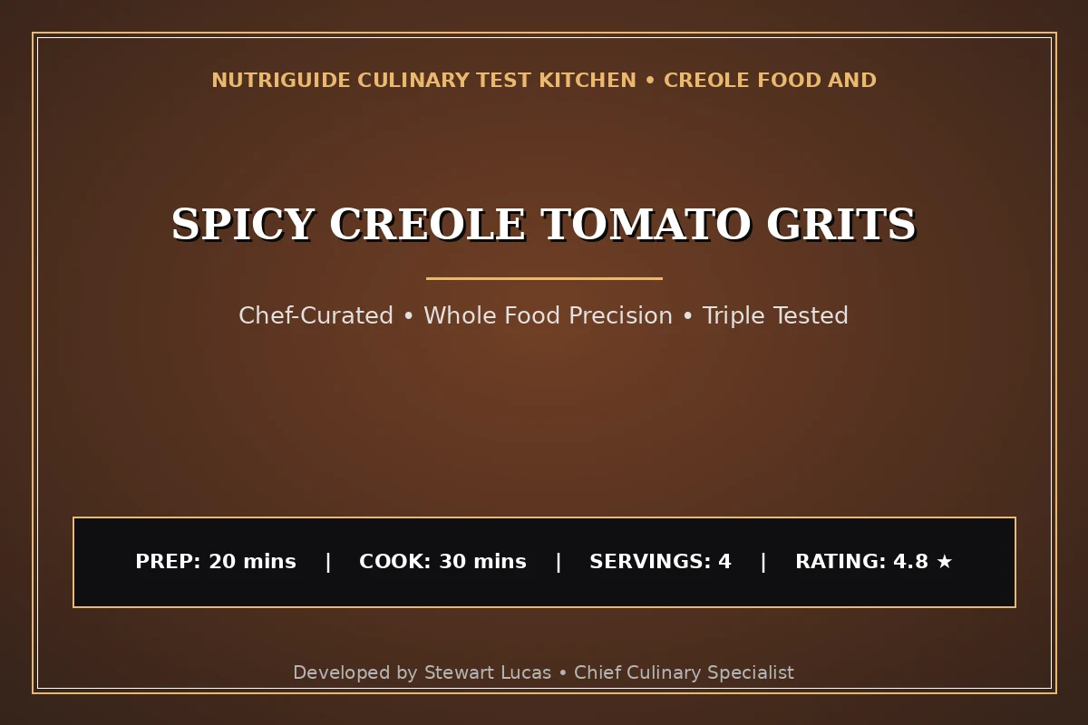 Spicy Creole Tomato Grits