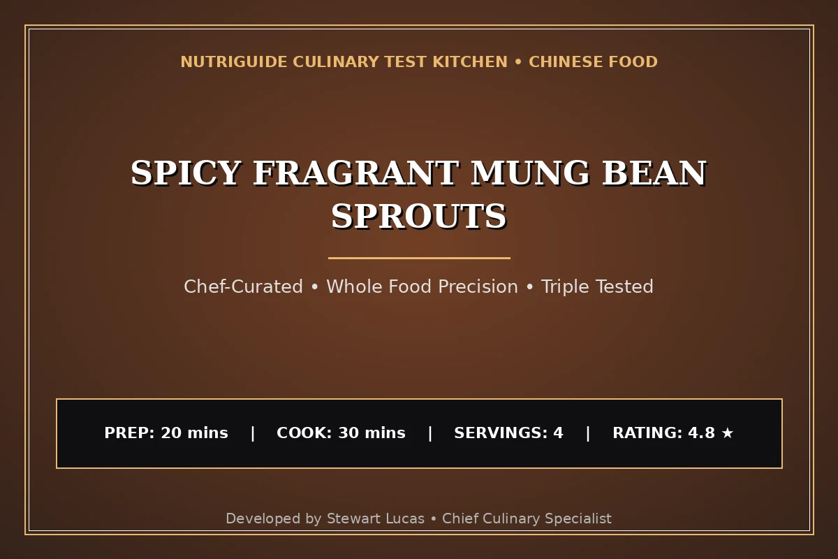 Spicy Fragrant Mung Bean Sprouts