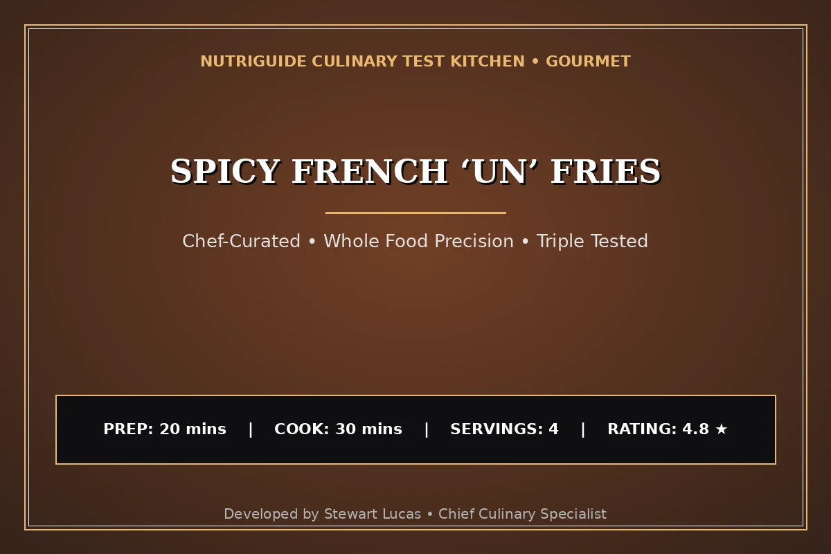 Spicy French ‘Un’ Fries
